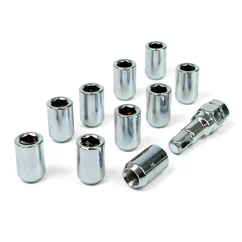 SAAS Wheel Nuts Internal Hex 1/2 UNF Chrome 10Pk Incl Key 8330110 - view 3