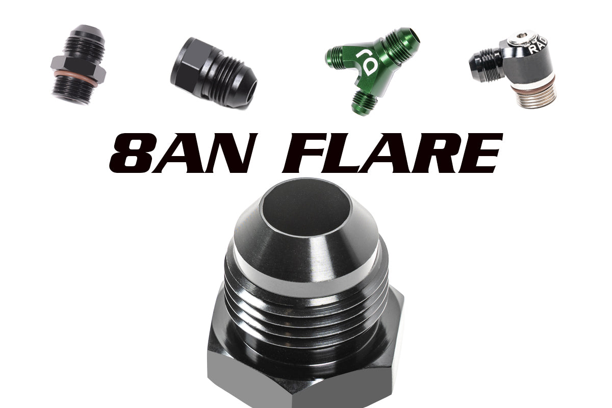 Radium 8AN Male to 8AN Male Fitting