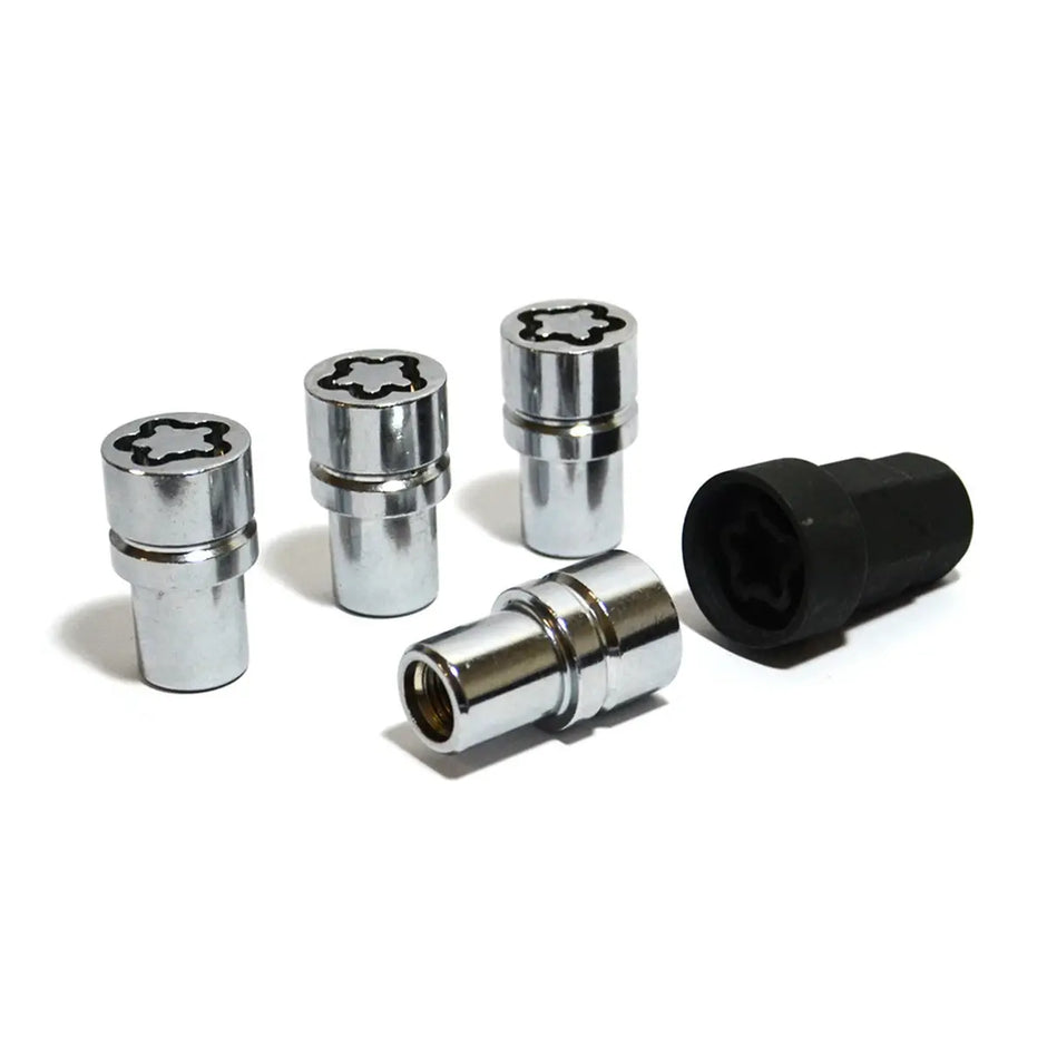SAAS Lock Nuts Internal Star Mag 12mm x 1.25 Pk4 90345R - view 1