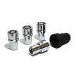 SAAS Lock Nuts Internal Star Mag 12mm x 1.25 Pk4 90345R - view 1