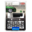 SAAS Lock Nuts Splined Acorn Bulge 14mm x 1.50 Pk 4 923329 - view 1