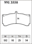 DIXCEL Brake Pads – Alcon CAR89 / CR6420, AP Racing CP9668 (25mm / D54)