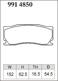 DIXCEL Brake Pads – Alcon CAR97 