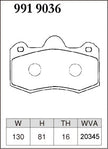 DIXCEL Front Brake Pads – Lotus Evora / Exige / McLaren MP4-12C / Morgan Aero / Noble M12
