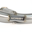 Korsh Subaru WRX 2011-14/STI 2011-2021 Turbo Back Exhaust - Stainless Steel with Titanium Tips