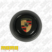 Aftermarket Round Lip Horn Button With Porsche Logo