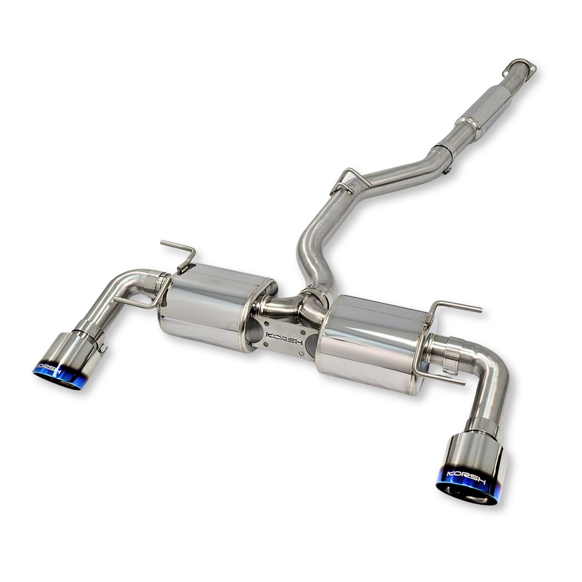 Korsh Subaru BRZ/Toyota 86/GR86 Cat-Back Exhaust with Ti Tip