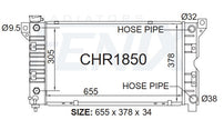 Chrysler GS Voyager Radiator (FEB/1997 - APR/2001) — CHR1850-PA34A — manufacturer main image
