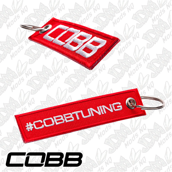 Cobb Tuning Red Embroidered Keychain