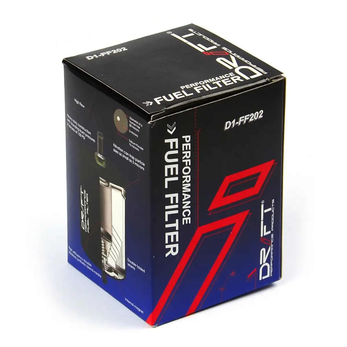 Drift Magnetic Fuel Filter (Z202) Nissan Skyline Silvia Black D1-FF202 - view 2