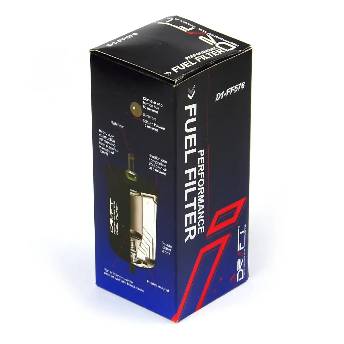 Drift Magnetic Fuel Filter (Z578) Holden Commodore Calais Black D1-FF578 - view 2