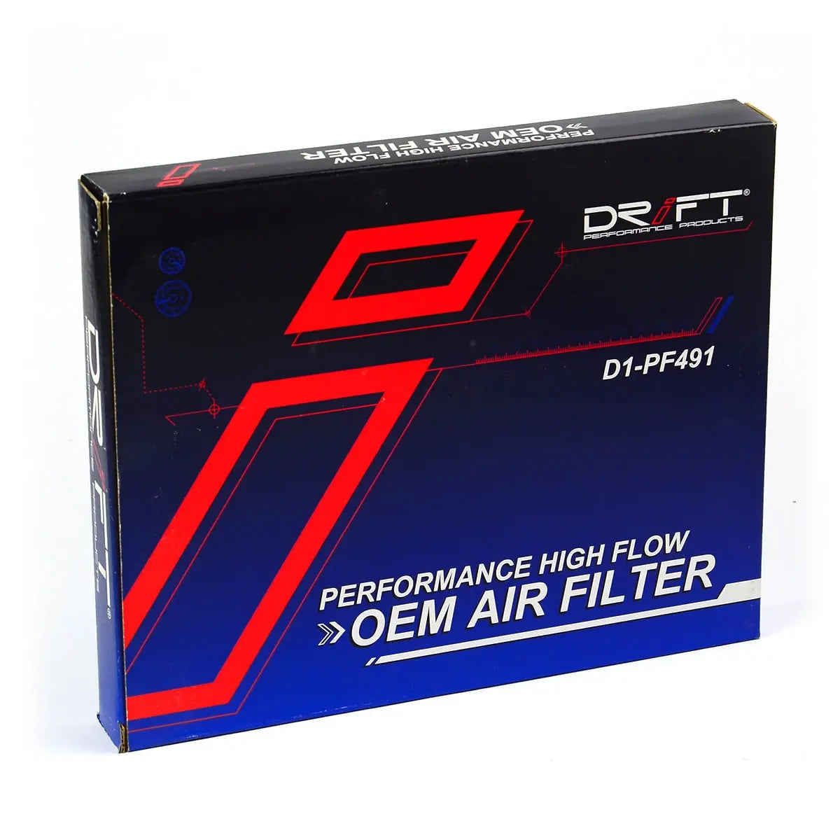 Drift Washable Air Filter Panel Style (A491) Ford D1-PF491 - view 2