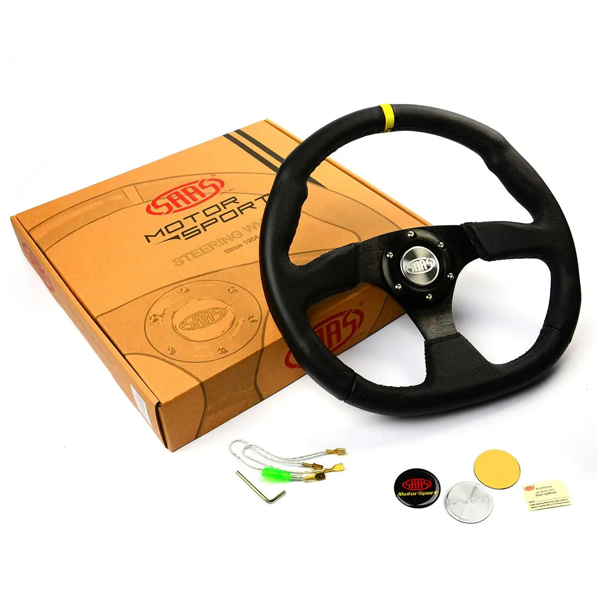 SAAS Steering Wheel Leather 14