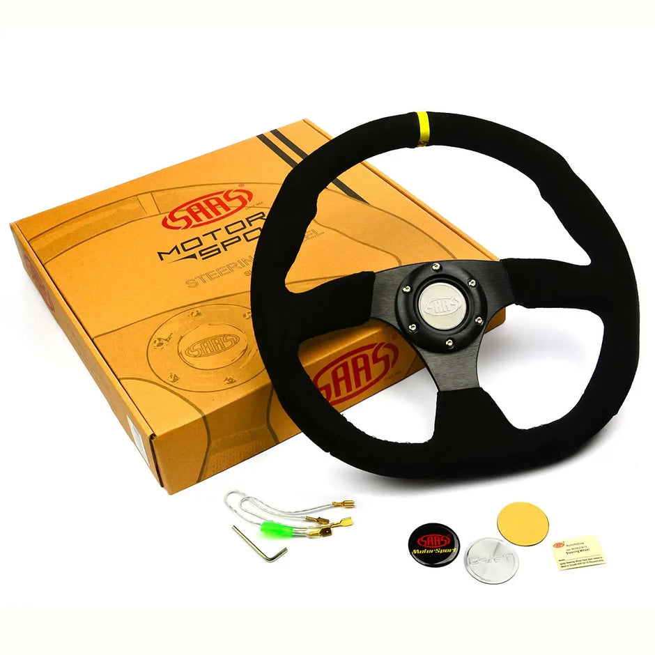 SAAS Steering Wheel Suede 14