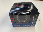 Drift Turbo Boost Gauge Iridium Blue Series (Metric) 12V D1-TRB-DIGM - view 1