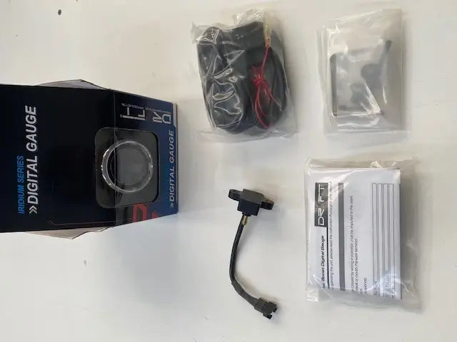 Drift Turbo Boost Gauge Iridium Blue Series (Metric) 12V D1-TRB-DIGM - view 2