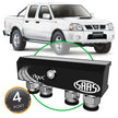 SAAS Diff Breather Kit 4 Port suit NISSAN NAVARA D22 1997-2014 DB1001-4101 - view 1