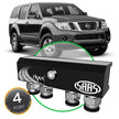 SAAS Diff Breather Kit 4 Port suit NISSAN PATHFINDER R51 2006-2015 DB1001-4103 - view 1