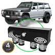 SAAS Diff Breather Kit 4 Port suit NISSAN PATROL GU Y61 1997-2015 DB1001-4203 - view 1