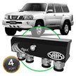 SAAS Diff Breather Kit 4 Port suit NISSAN PATROL GQ Y60 1987-1997 DB1001-4204 - view 1