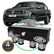 SAAS Diff Breather Kit 4 Port suit VW Amarok 2011 > All Models DB1001-7101 - view 1