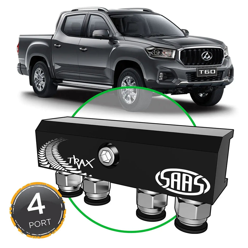 SAAS Diff Breather Kit 4 Port suit LDV T60 2017 on All Models DB1001-8101 - view 1