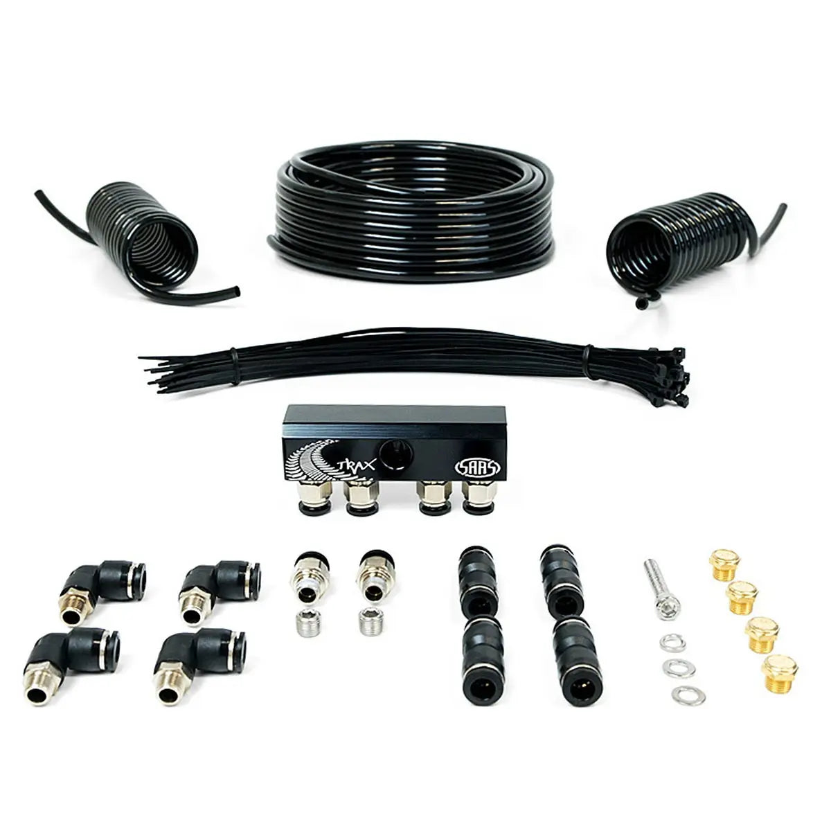 SAAS Diff Breather Kit 4 Port suit MAZDA BT-50 UP UR 2011-2015 M8 Thread DB1002-2101M - view 3
