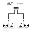 SAAS Diff Breather Kit 2 Port suit NISSAN NAVARA D22 1997-2014 DB1010-4101 - view 5