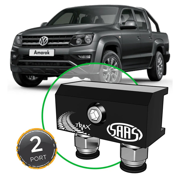 SAAS Diff Breather Kit 2 Port suit VW AMAROK 2011> All Models DB1010-7101 - view 1