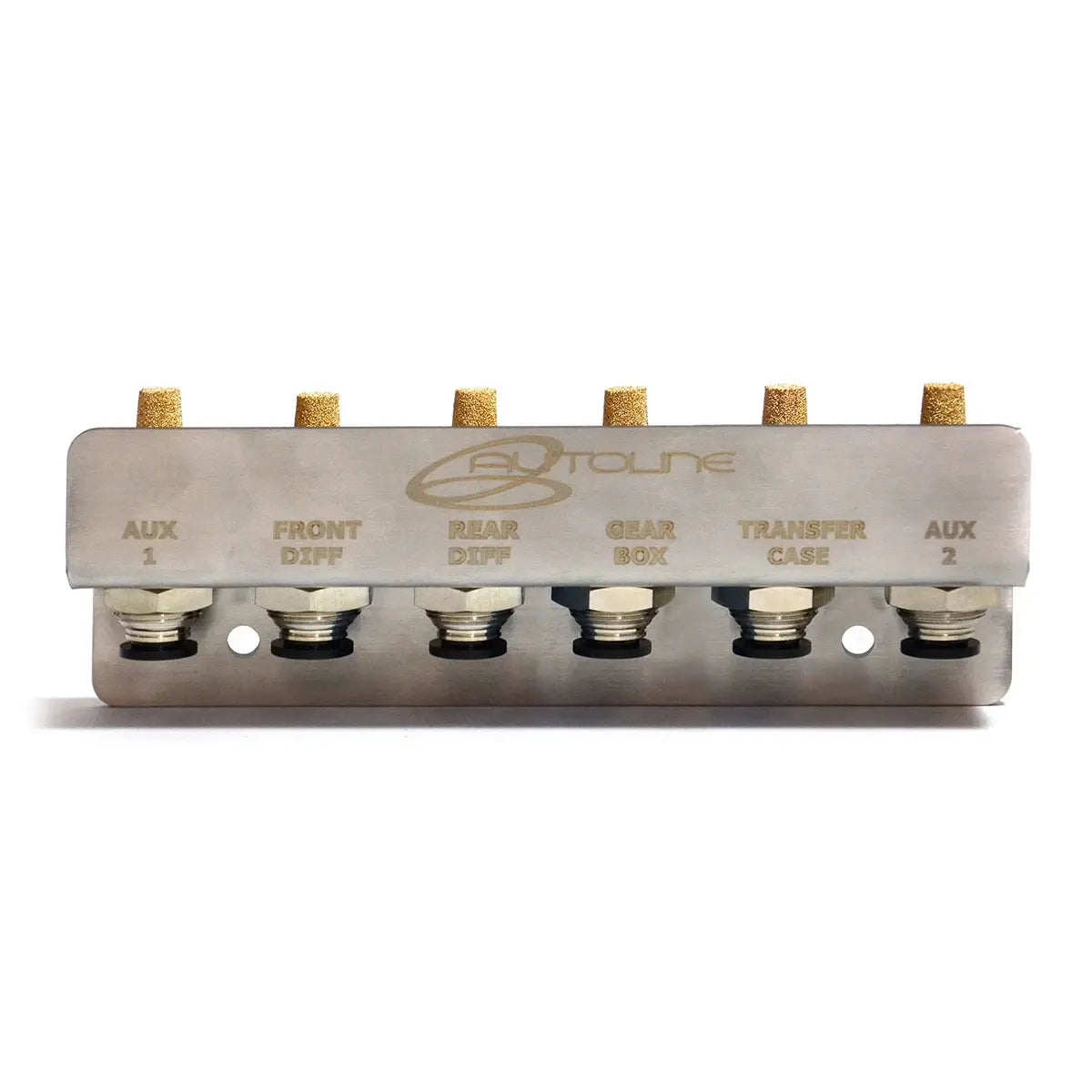 SAAS Diff Breather Kit 6 Port Stainless Bracket 1/8 BSP DB2006 - view 2