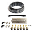 SAAS Diff Breather Kit 6 Port Stainless Bracket 1/8 BSP DB2006 - view 1