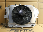 Daihatsu Feroza Full Alloy Performance Radiator, Custom Shroud & 14