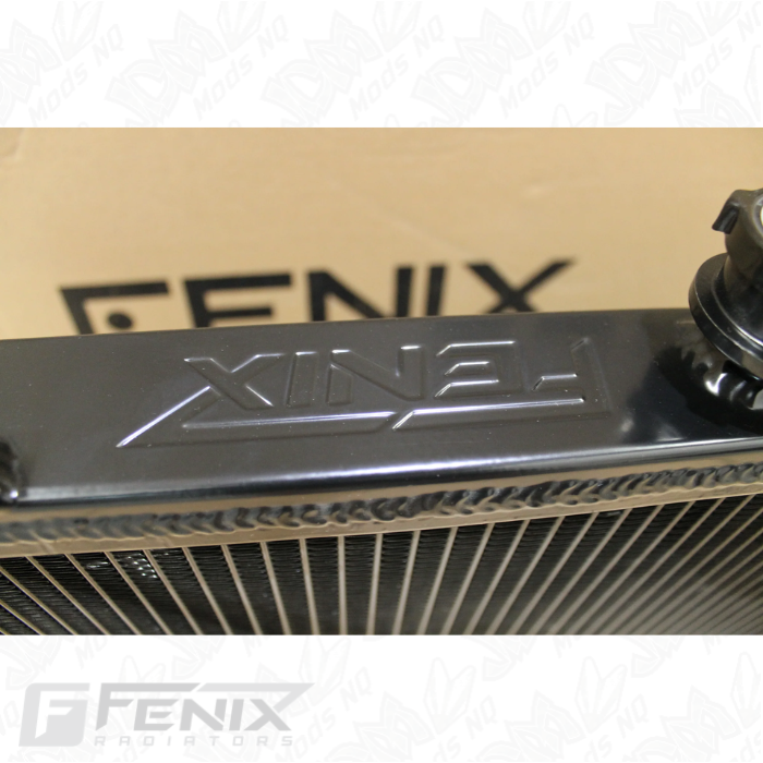 Nissan R31 Skyline Full Alloy Performance Radiator - Black