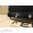 Nissan R31 Skyline Full Alloy Performance Radiator - Black