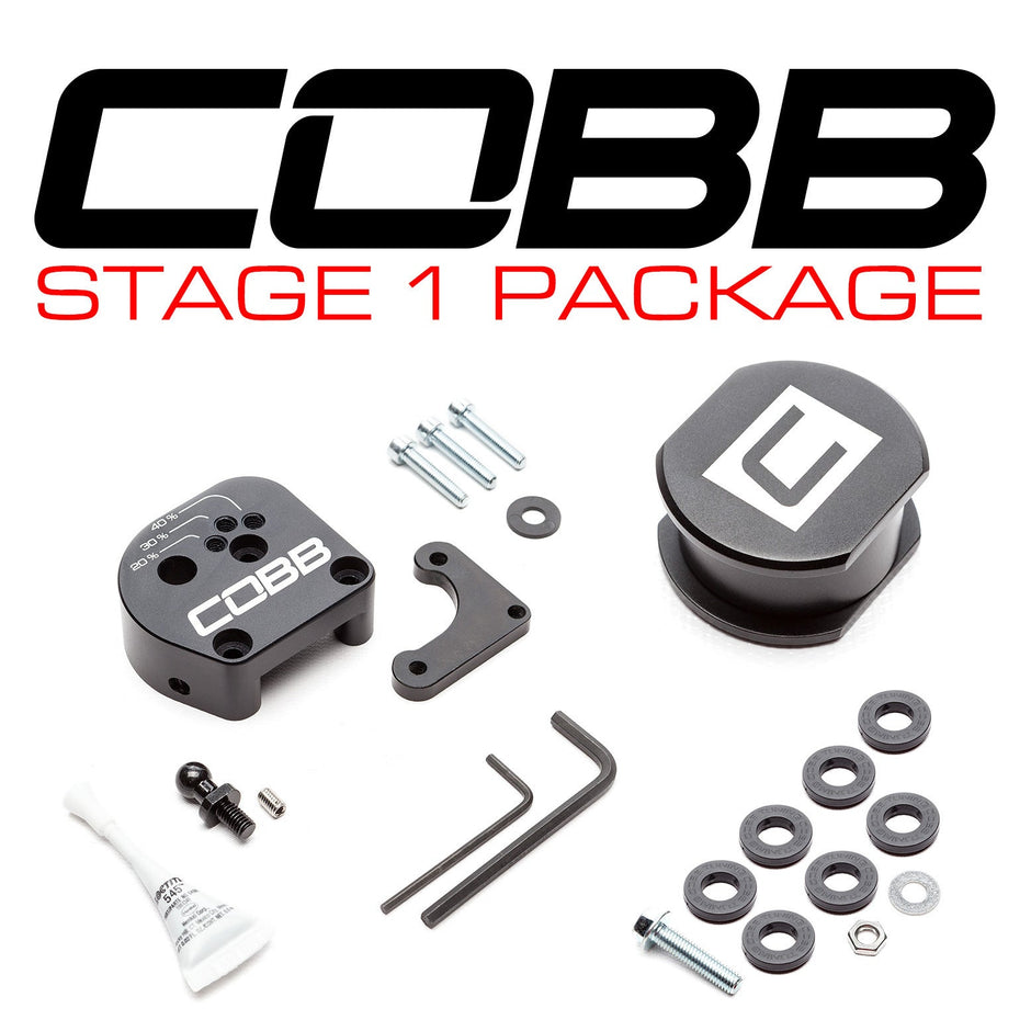 Cobb Tuning Stage 1 Exterior Drivetrain Package - Ford Focus ST LW/LZ 11-18/Focus RS LZ 16-17