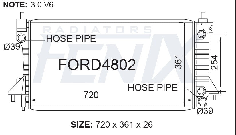 Taurus — FORD4802-PA26A — manufacturer main image