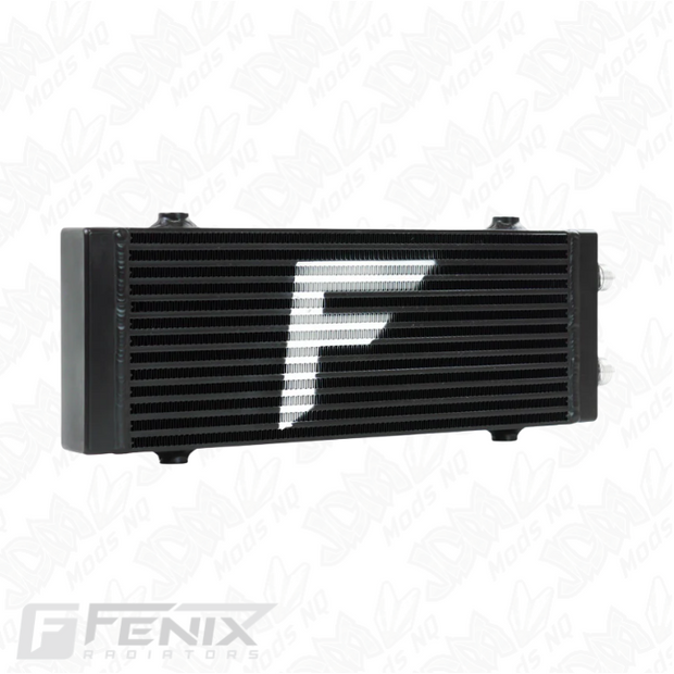 Fenix Dual Pass 12 Row Universal Engine Oil Cooler (AN10 Fittings) Wide