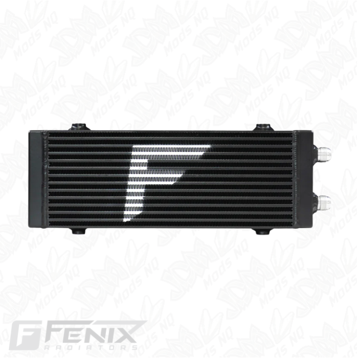 Fenix Dual Pass 12 Row Universal Engine Oil Cooler (AN10 Fittings) Wide