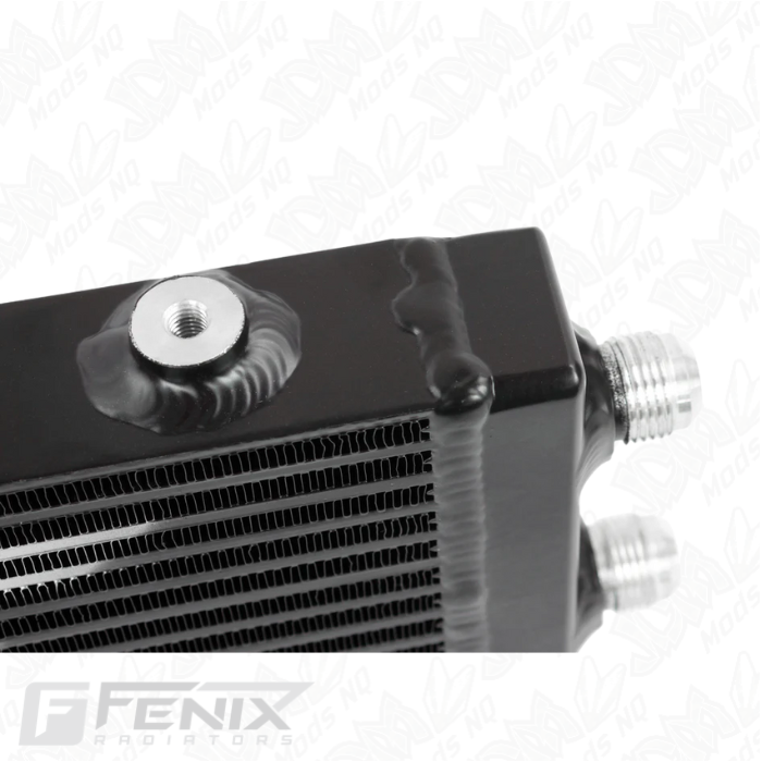 Fenix Dual Pass 12 Row Universal Engine Oil Cooler (AN10 Fittings) Wide
