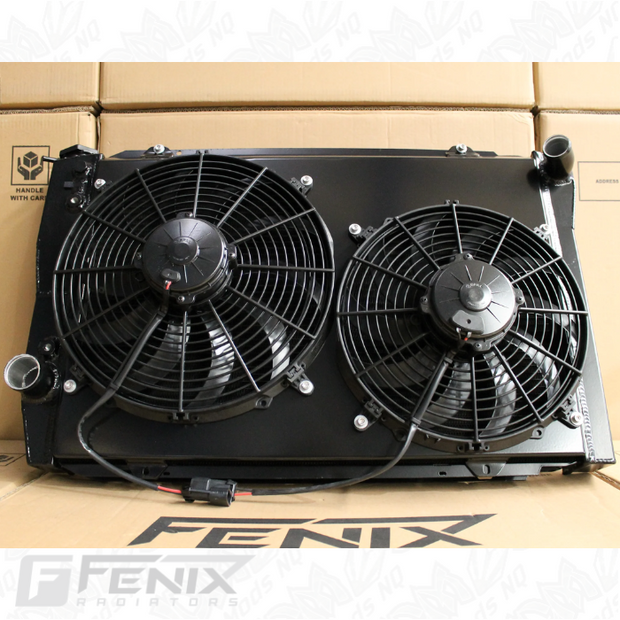 Full Alloy Radiator & Custom Shroud for Ford XC-XD-XE Falcon