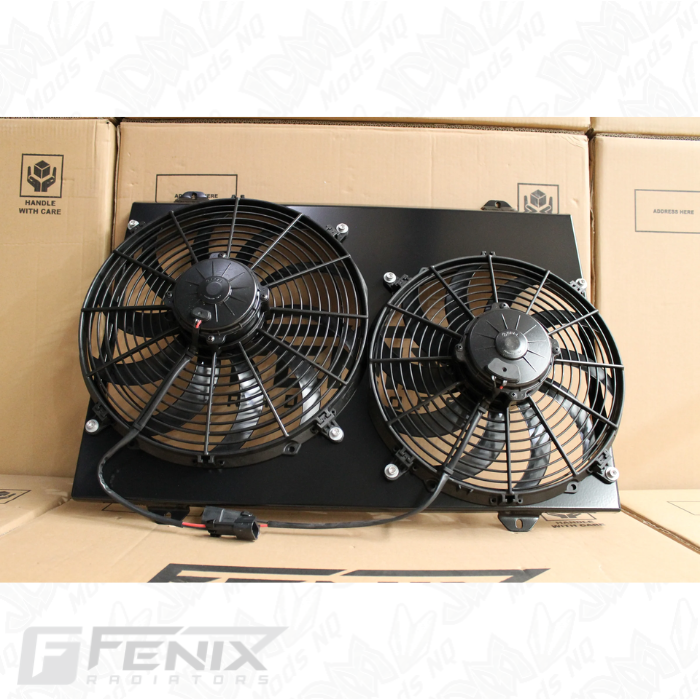 Full Alloy Radiator & Custom Shroud for Ford XC-XD-XE Falcon