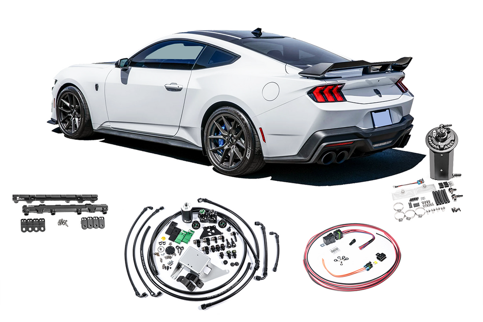 Radium Fuel Hanger Plumbing Kit with Microglass Filter, Ford Mustang (2018+)