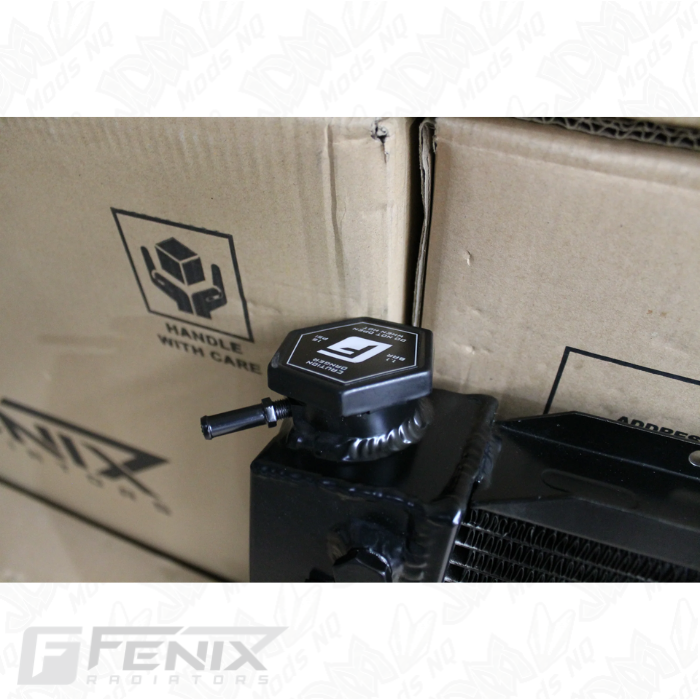 Full Alloy Performance Radiator for Ford XC-XD-XE Falcon - Black