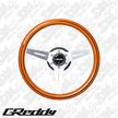 GReddy sports steering wheel (Light Brown)