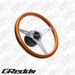 GReddy sports steering wheel (Light Brown)