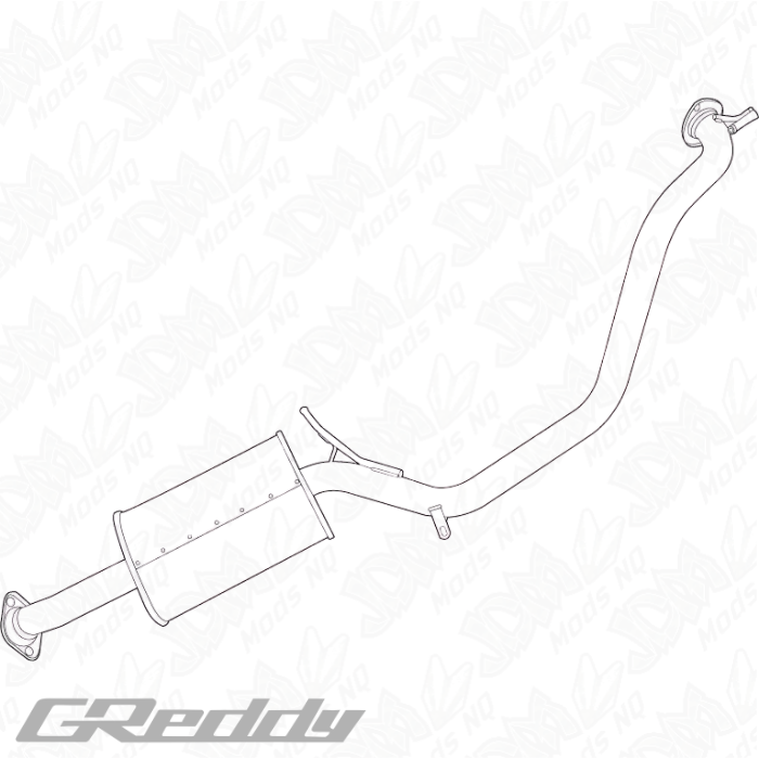 GReddy Cross Exhaust G-STYLE JB74W2