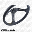 GReddy Leather Sports Steering Wheel - 80mm Dish