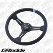 GReddy Leather Sports Steering Wheel