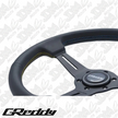 GReddy Leather Sports Steering Wheel
