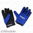 GReddy Mechanics Gloves Blue and Black - Large